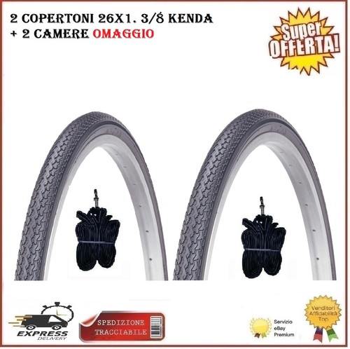 Copertoni 26x1 8 nero - 3/8,